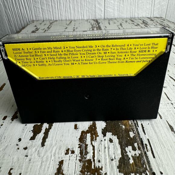 Floyd Cramer Plays Town Country Favorites 1997-1998 Ardee Cassette Tape Country - Picture 2 of 6